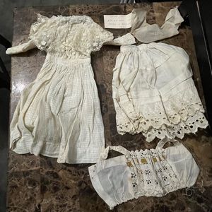 Antique doll dress made in Germany 1897
